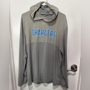 Fanatics Chargers Gray Hoodie
